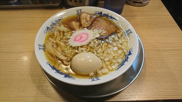 「煮干しそば」@煮干そば 流。の写真