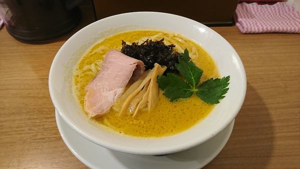「濃密・雲丹らぁ麺」@鯛塩そば 灯花 本店の写真