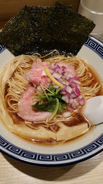 「アゴ煮干しそば」@中華そば 竹むらの写真