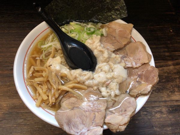 「チャーシュー麺(身入り)」@手打ち中華そば 酒田 平間店の写真