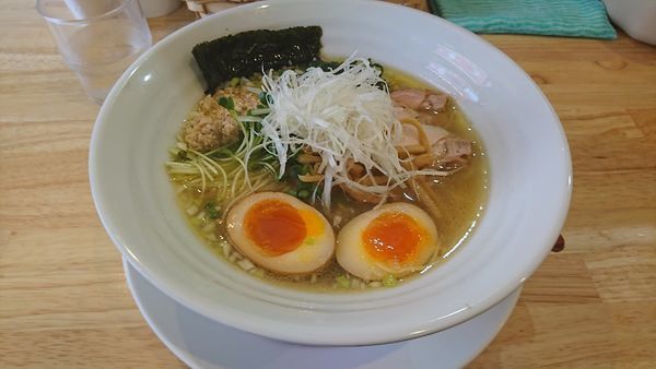 「特製とりそば」@らーめん天神下 大喜の写真