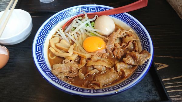 「JACそば 生卵」@中華そばJACの写真