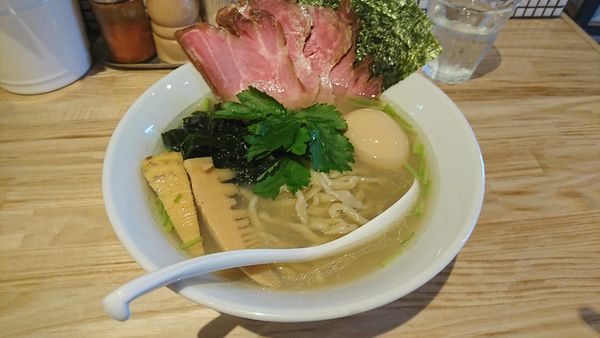 「全部入り貝塩らーめん」@らーめん 改の写真