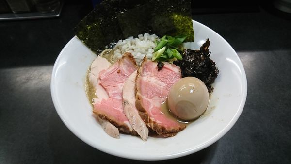 「特製濃厚そば」@麺処 晴の写真