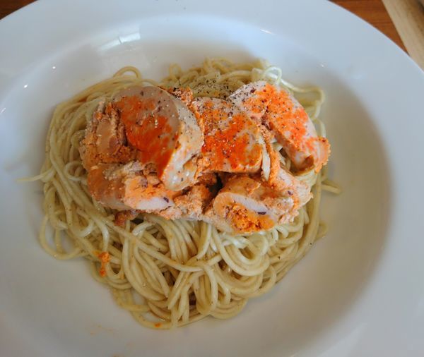 「あんきもペペロンチーノ」@麺＆cafe Coi.Coi.の写真