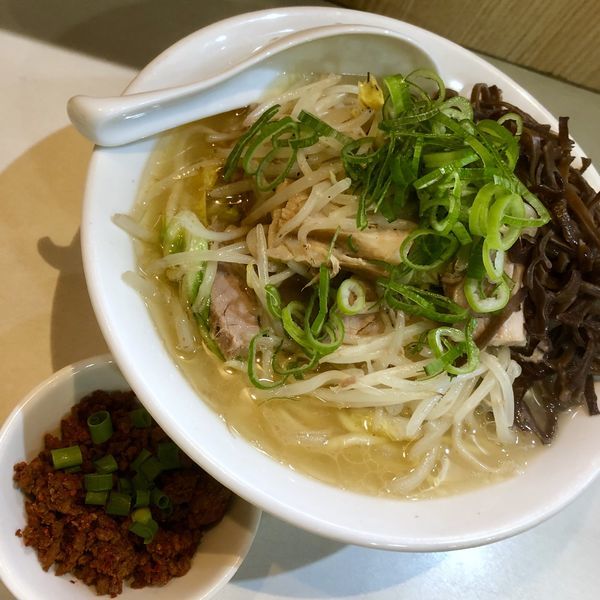 「【限定】タンメン (辛挽肉付き) ￥800」@麺屋 扇 SENの写真