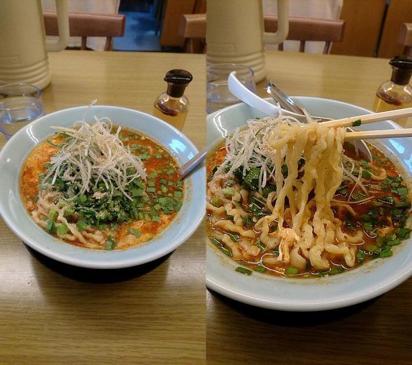 「辛いらー麺+大盛(￥750+100)」@麺屋 つるるの写真