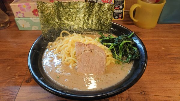 「大盛ラーメン(豚骨醤油)」@吉祥寺 武蔵家の写真