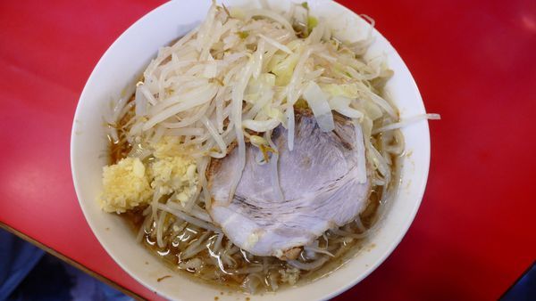 「ラーメン¥600／ニンニク¥0」@ラーメン二郎 三田本店の写真