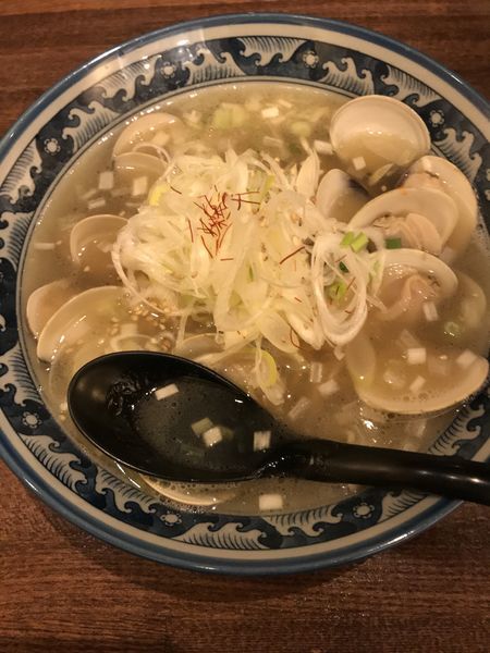 「はまぐりラーメン」@和風楽麺 四代目 ひのでやの写真