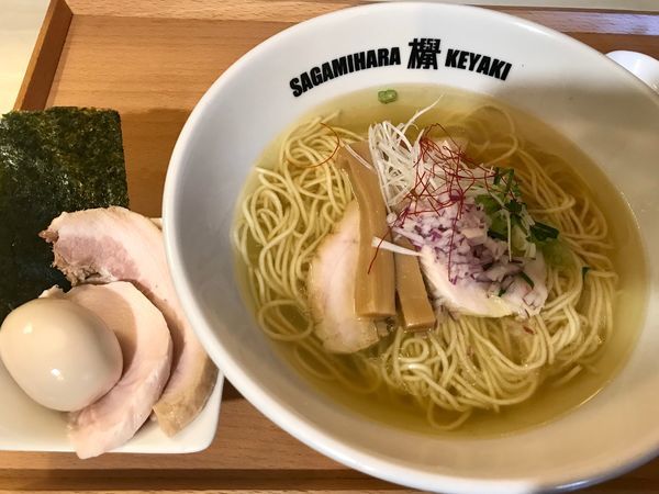 「特塩 ¥1,000 (味付替玉+¥200,ニンニクパンチ)」@Sagamihara 欅の写真