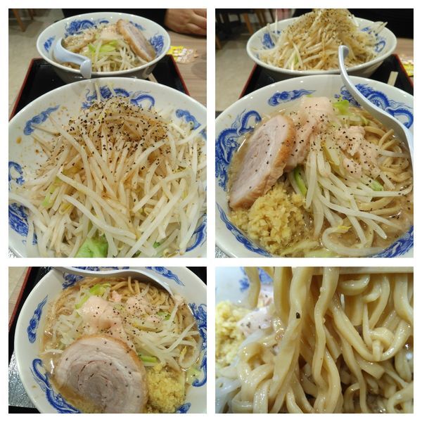 「ラーメンゼンマシ野菜W（生姜）」@ジャンクガレッジ イオン北戸田店の写真