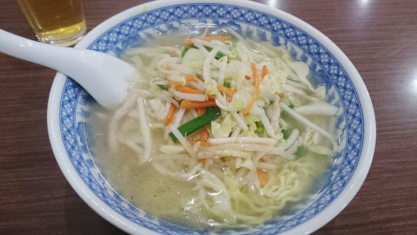 「五目野菜塩そば（750円）」@華林の写真