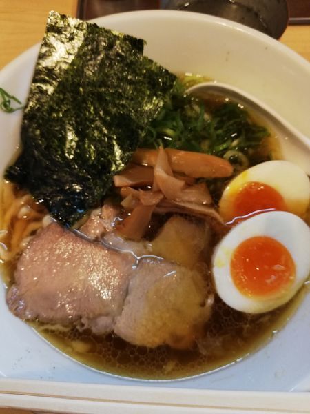 「味玉海薫るそば」@麺屋Mの写真