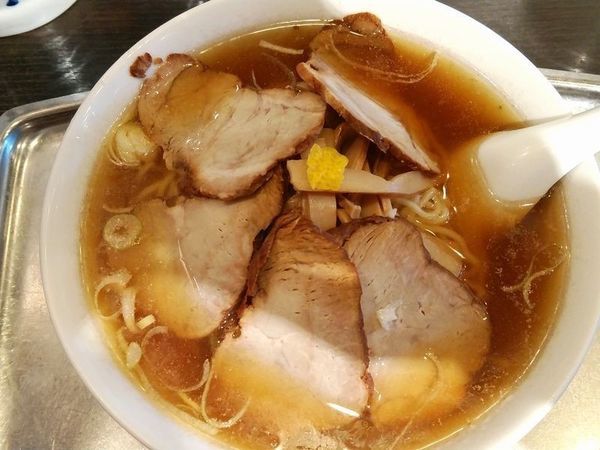 「チャーシューメン（中、硬めカラメ）」@ラーメン専門の店 大勝の写真