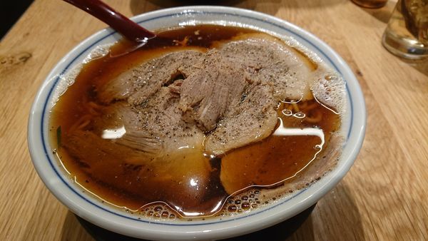 「あっさりラーメン(850円正月価格)」@すごい煮干ラーメン凪 五反田西口店の写真