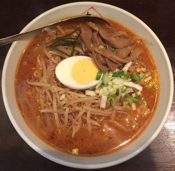 「辛しみそラーメン820円」@サッポロラーメン 味七 本店の写真