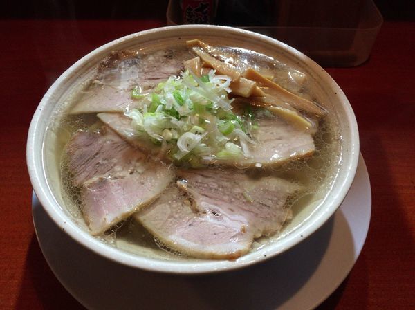 「肉とりしおそば(麺硬め)850円」@とりそば にこみ 和の写真
