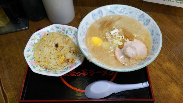 「半チャーハンセット」@環七土佐っ子ラーメン 池袋店の写真