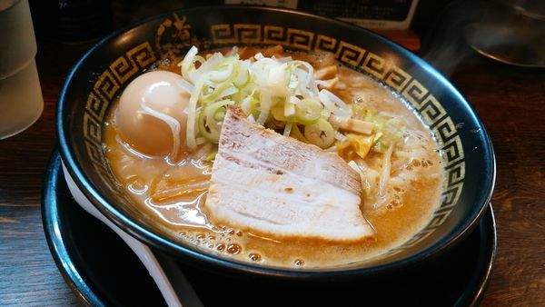 「濃厚味噌ラーメン味玉」@東京煮干中華そば 三三㐂 大森の写真