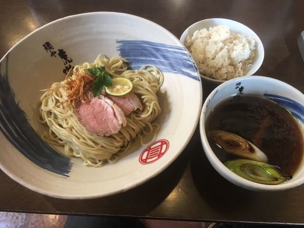 「【大晦日限定】京鴨の醤油つけ麺」@麺や 虎徹の写真