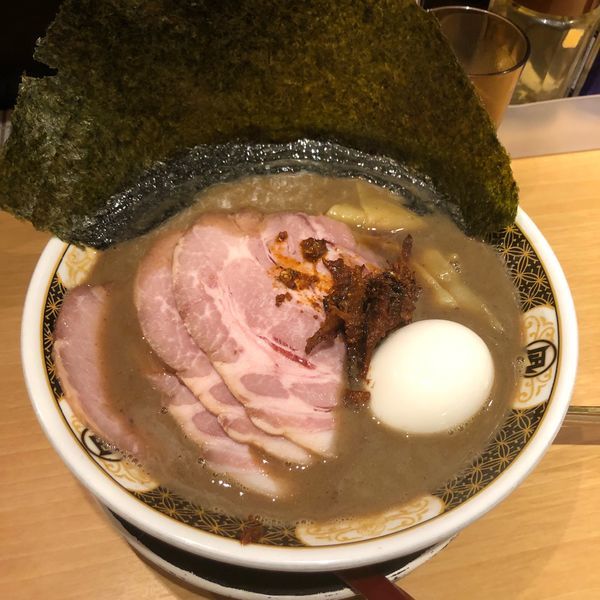 「特製ラーメン」@すごい煮干ラーメン凪 新宿ゴールデン街店 別館の写真