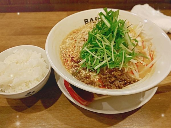 「担々麺」@BABAKE 興善町店の写真