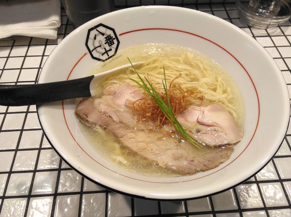 「うま味塩そば」@81番の写真