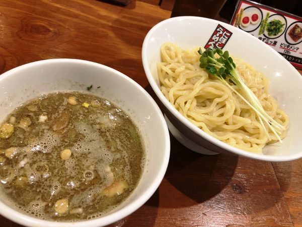 「【限定】バリ煮干しつけ麺」@煮干しらーめん 玉五郎 大阪駅前第四ビル店の写真