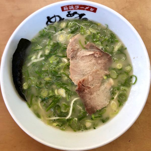 「ラーメン (580円)」@長浜ラーメン めんめんの写真