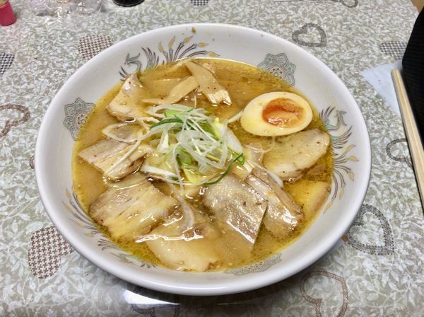 「山(味噌)肉盛り 900円」@麺処 空山の写真