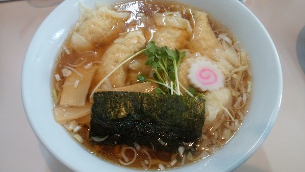 「雲呑麺750円」@麺処 大木の写真