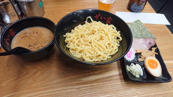 「つけめん500」@らーめん せい家 高島平店の写真