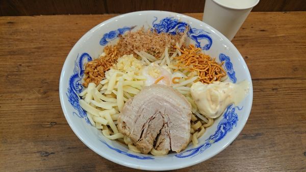 「混ぜそば温玉」@ジャンクガレッジ 森下店の写真