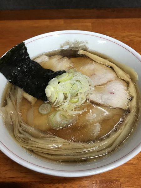 「肉そば小盛」@鶴岡 龍横健の写真