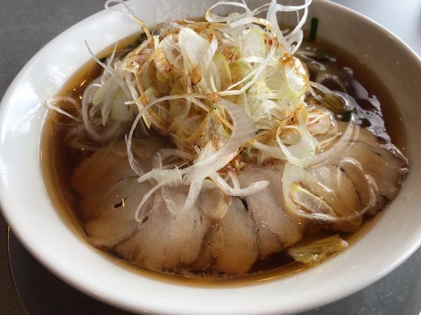 「道頓堀甘旨ラーメン（シャキネギ）」@らあめん花月嵐 ひたちなか高場店の写真