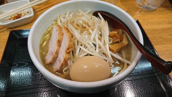 「味噌ラーメン 味玉」@味噌麺処 花道庵の写真
