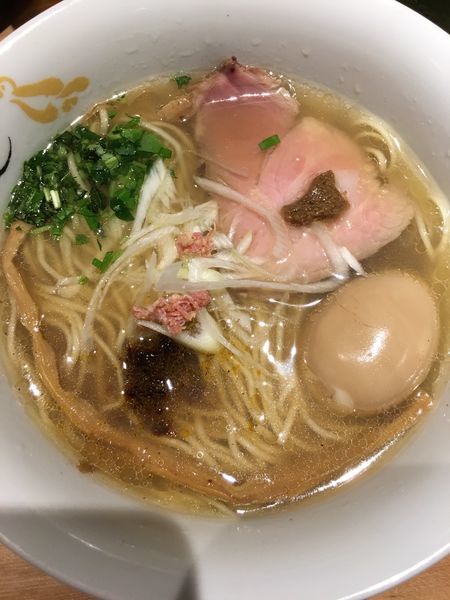 「真鯛と蛤の塩そば」@SOBAHOUSE 金色不如帰 新宿御苑本店の写真