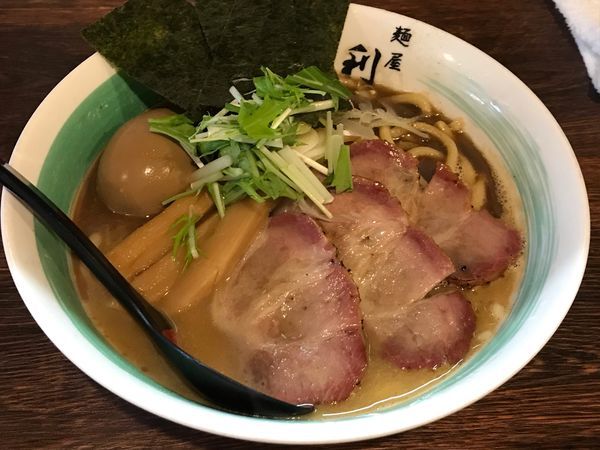 「特らぁめん ¥1,000」@自家製麺 麺屋 利八の写真