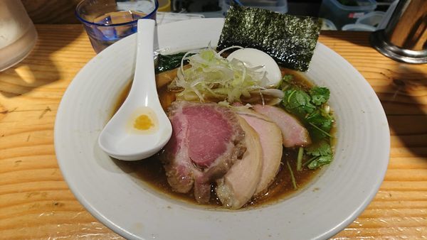 「特製醤油そば」@麺処 篠はらの写真