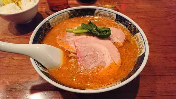 「太肉担々麺」@支那麺 はしご 銀座本店の写真