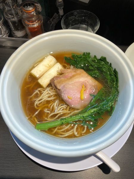 「大晦日限定鴨そば+鴨の和えそば」@らーめん 三極志の写真