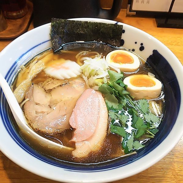 「【正月限定】寿醤油の中華そば」@麺屋 鶏口の写真