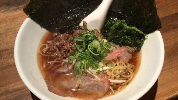 「目出鯛そば850円＋のりのり200円」@横丁そば 小西湖の写真