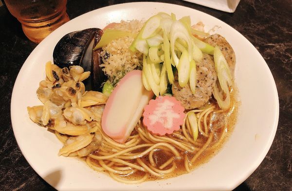 「【お正月限定】九条ネギと貝と煮干しの中華そば」@中華SOBA にぼ乃詩の写真