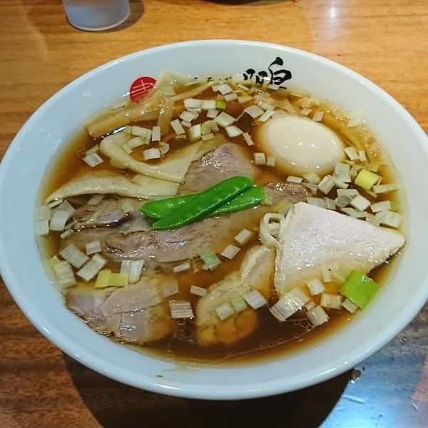 「特選本枯中華そば」@中華そば 鵬の写真