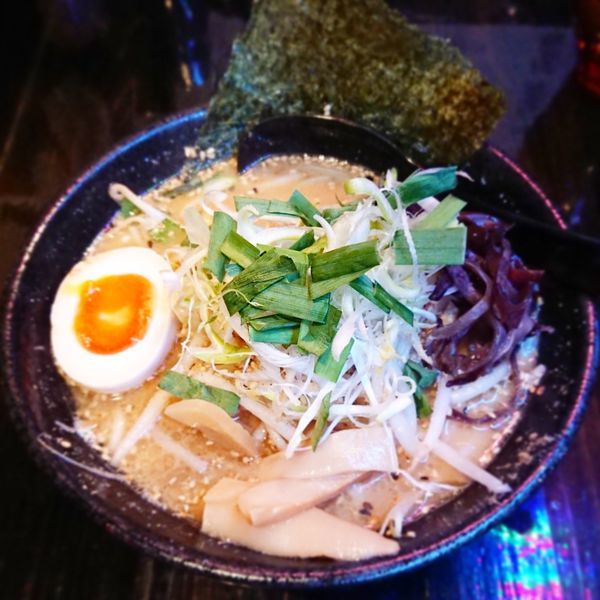 「味噌らーめん＋チャーシュー丼」@東京とんこつ。の写真