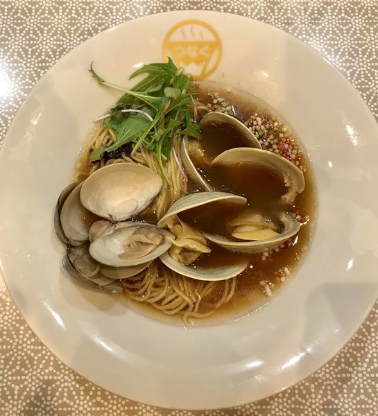 「W貝運らーめん」@麺物語 つなぐの写真