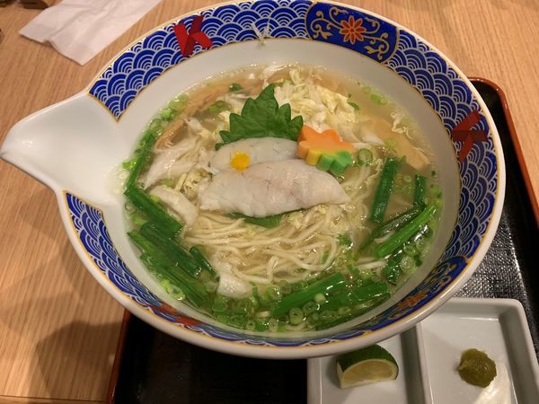 「ふぐだし潮らーめん」@ふぐだし潮 八代目けいすけ 東急プラザ銀座店の写真