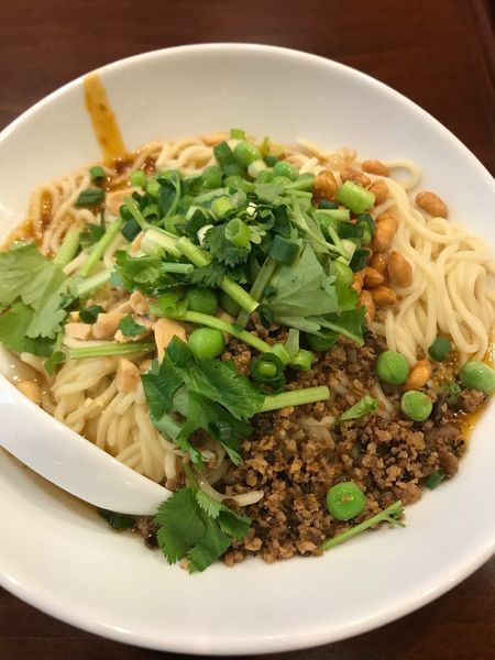 「汁なし坦々麺（大盛り）」@寅騰(YINTENG)の写真